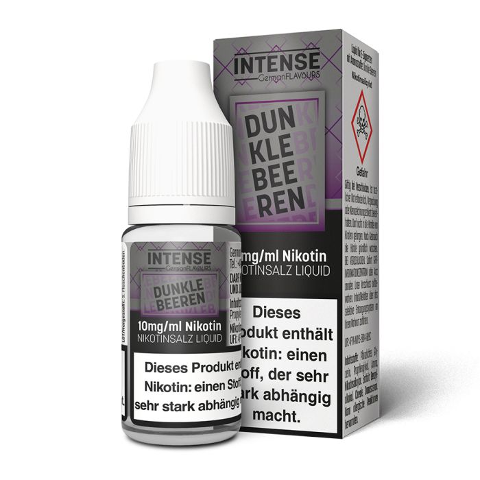 Dunkle Beeren - Intense - Nikotinsalz Liquid - 10ml