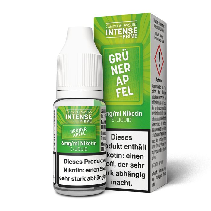 Grüner Apfel - Intense Prime - Liquid - 10ml