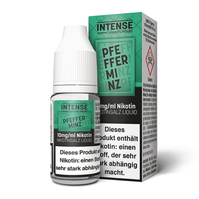 Pfefferminz - Intense - Nikotinsalz Liquid - 10ml
