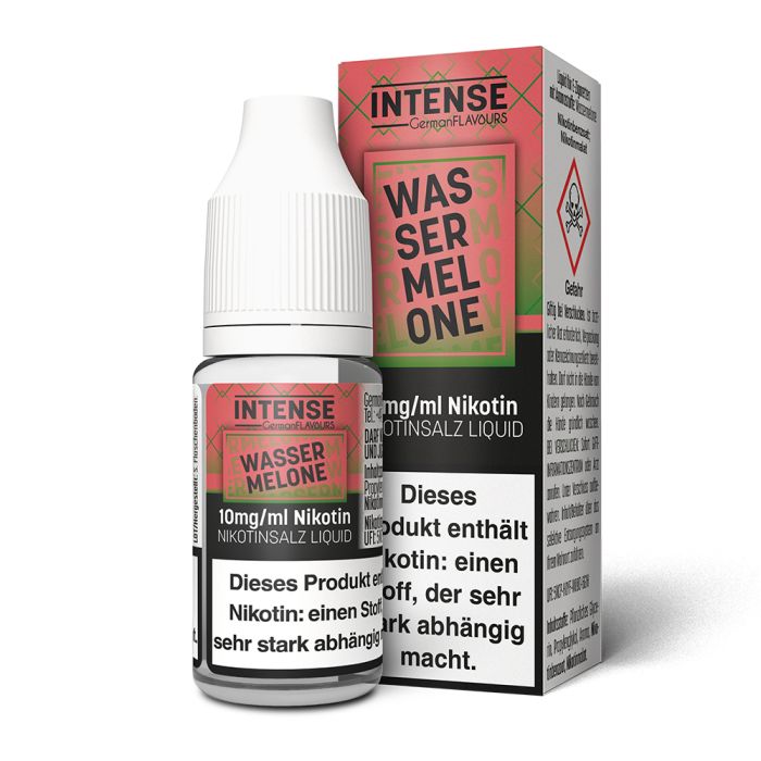 Wassermelone - Intense - Nikotinsalz Liquid - 10ml
