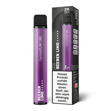 Beeren Limo - Einweg E-Zigarette - 2ml - 20mg