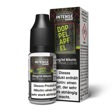 Doppelapfel - Intense Dark - Nikotinsalz Liquid - 10ml