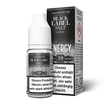 Energy - Black Label - Nikotinsalz Liquid - 10ml