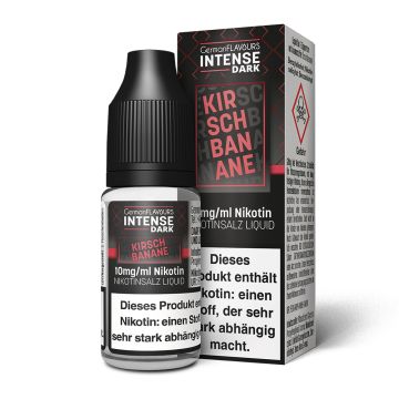 Kirsch Banane - Intense Dark - Nikotinsalz Liquid - 10ml