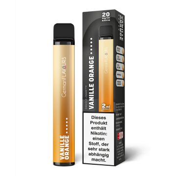 Vanille Orange - Einweg E-Zigarette - 2ml - 20mg