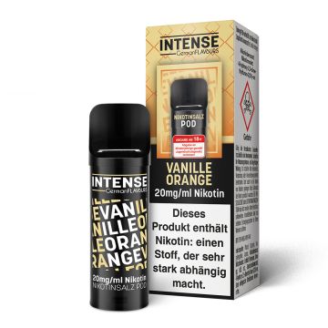 Vanille Orange - Intense - POD Nikotinsalz Liquid - 2ml - 20mg