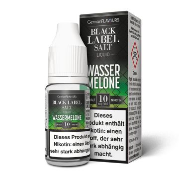 Wassermelone - Black Label - Nikotinsalz Liquid - 10ml